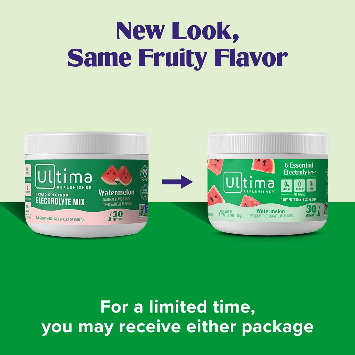 Ultima Replenisher Electrolyte Hydration PowderWatermelon 105GM