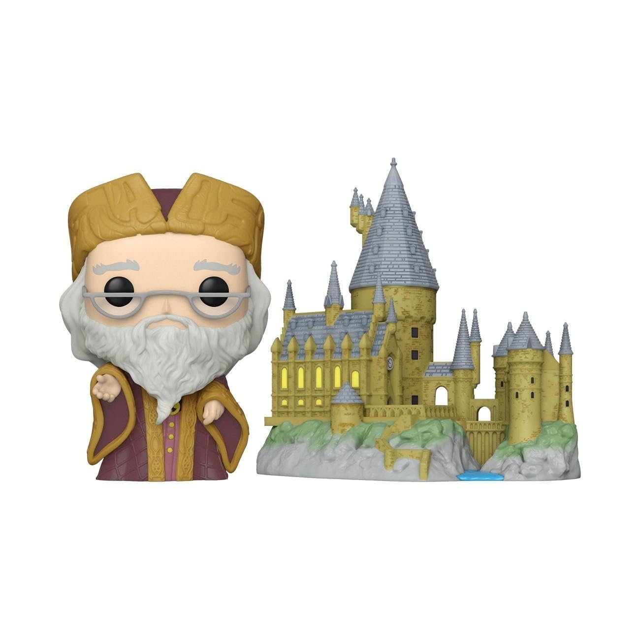 Funko Pop! Town: HP Anniversary - Albus Dumbledore With Hogwarts - Harry Pott...