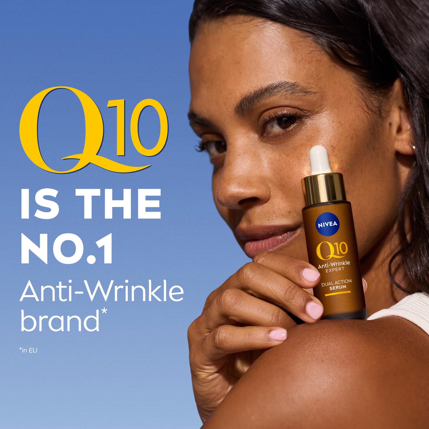 NIVEA Q10 Anti-Wrinkle Expert Dual Action Serum (30ml), Anti Ageing Face Seru...