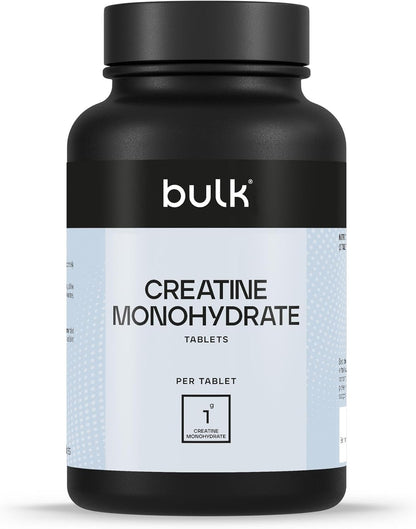 Bulk Creatine Monohydrate Tablets, 1000 mg, Pack of 270, 90 Servings