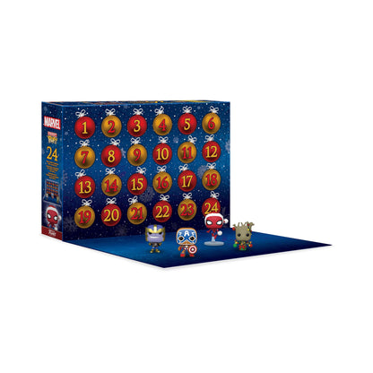 Funko Advent Calendar: Marvel Holiday - Groot - Marvel Comics - 24 Days Of Su...