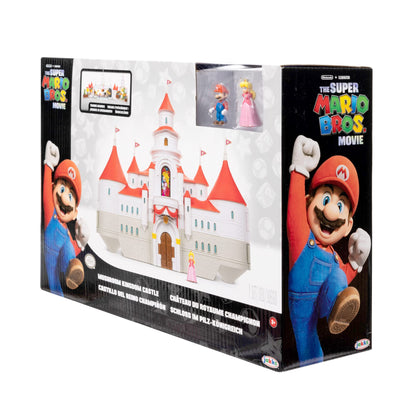 THE SUPER MARIO BROS. MOVIE � Mushroom Kingdom Castle Playset with Mini 1.25�...