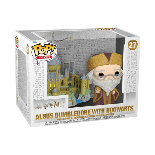 Funko Pop! Town: HP Anniversary - Albus Dumbledore With Hogwarts - Harry Pott...