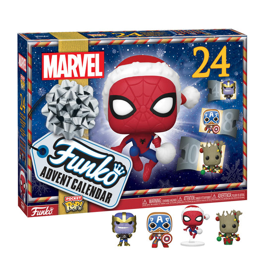 Funko Advent Calendar: Marvel Holiday - Groot - Marvel Comics - 24 Days Of Su...