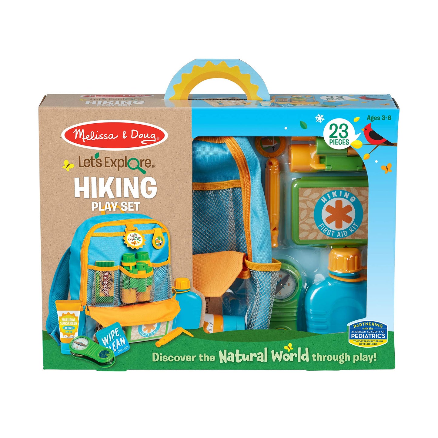 Melissa & Doug 40801 Animals Let's Explore Hiking PlaySet | Pretend Play | 3+...