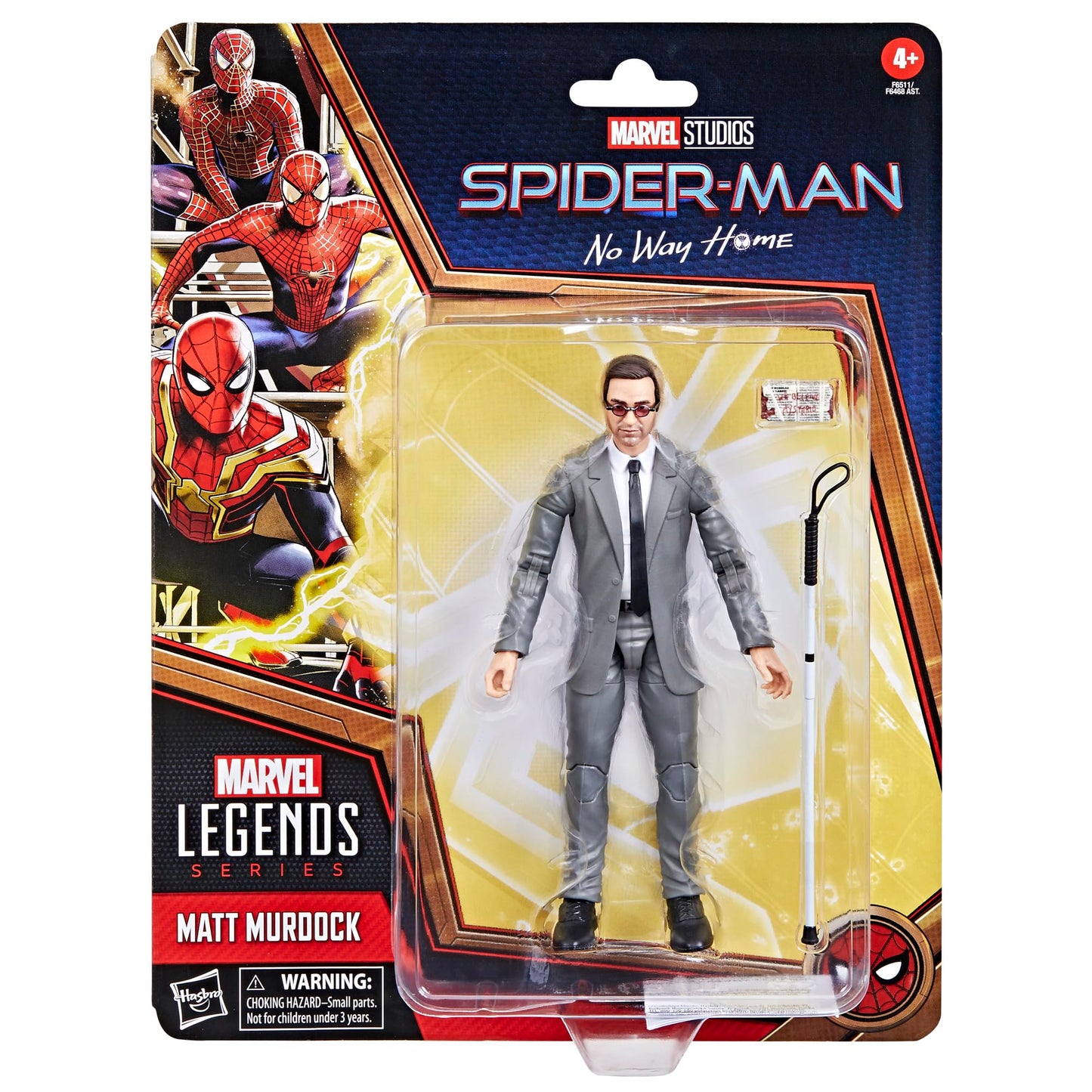 Hasbro Marvel Legends Series Matt Murdock, Spider-Man: No Way Home 6" Marvel ...