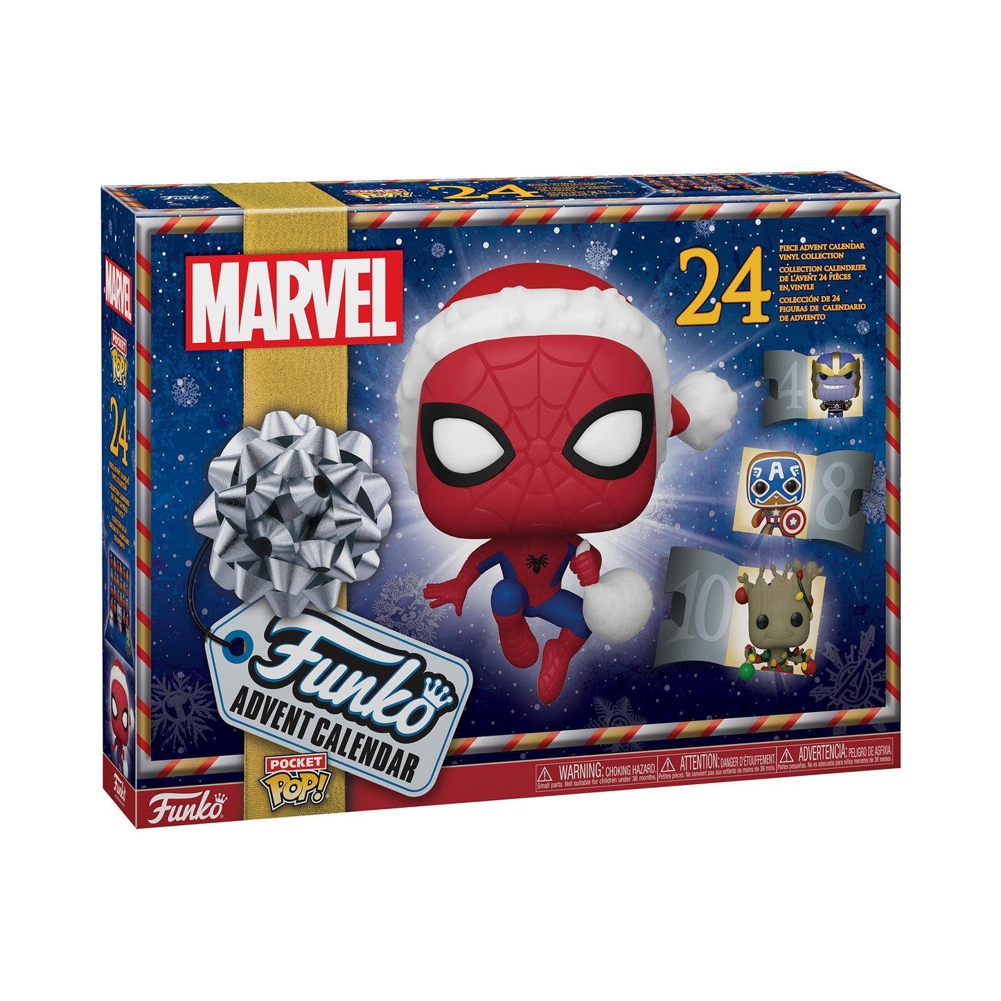 Funko Advent Calendar: Marvel Holiday - Groot - Marvel Comics - 24 Days Of Su...